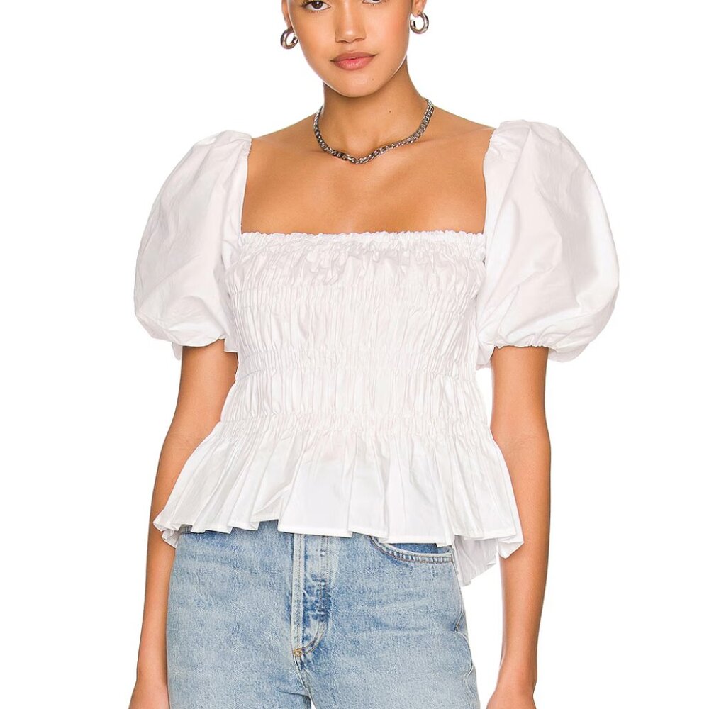 ASTR The Label Women's White Blouse